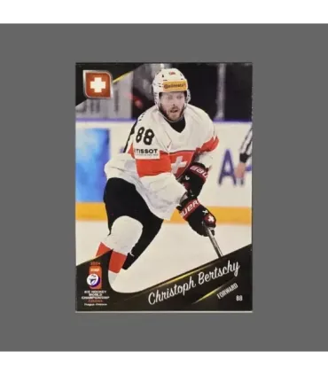 2024 IIHF World Championship #SUI22 Christoph Bertschy (Team Switzerland)  | AMPIR Trading Cards