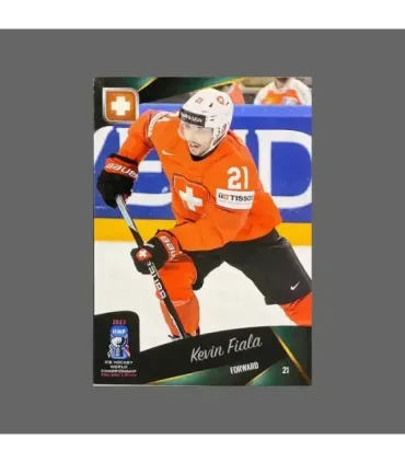 2023 AMPIR IIHF World Championship #SUI21 Kevin Fiala (Team Switzerland)  | AMPIR Trading Cards