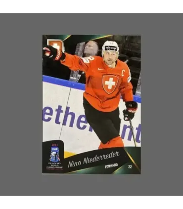 2023 AMPIR IIHF World Championship #SUI22 Nino Niederreiter (Team Switzerland)  | AMPIR Trading Cards