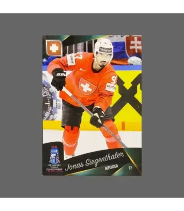 2023 AMPIR IIHF World Championship #SUI23 Jonas Siegenthaler (Team Switzerland)  | AMPIR Trading Cards