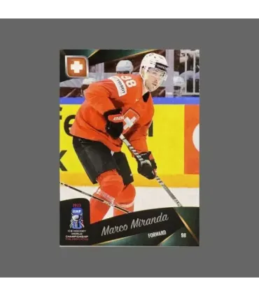 2023 AMPIR IIHF World Championship #SUI25 Marco Miranda (Team Switzerland)  | AMPIR Trading Cards