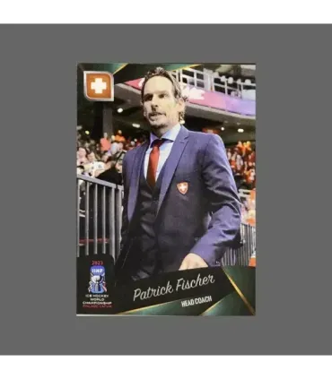 2023 AMPIR IIHF World Championship #SUI26 Patrick Fischer (Team Switzerland)  | AMPIR Trading Cards