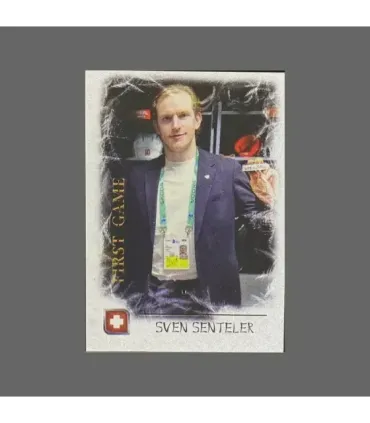 2023 AMPIR IIHF World Championship #SUIP01 Sven Senteler (Team Switzerland)  | AMPIR Trading Cards