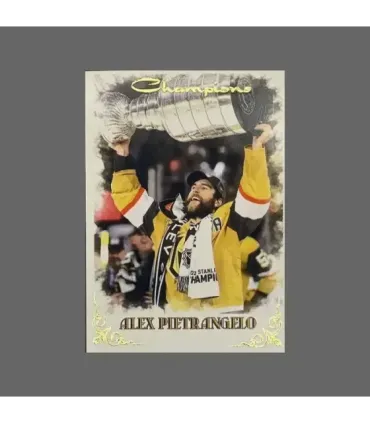 2023 Vegas Golden Knights Champions #VEG07 Alex Pietrangelo   | AMPIR Trading Cards