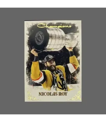 2023 Vegas Golden Knights Champions #VEG10  Nicolas Roy   | AMPIR Trading Cards