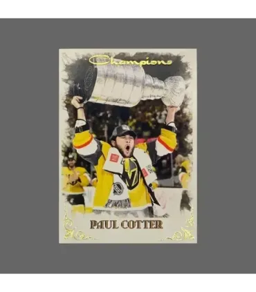 2023 Vegas Golden Knights Champions #VEG12 Paul Cotter   | AMPIR Trading Cards