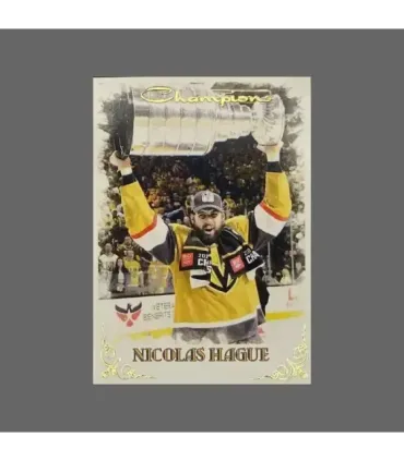 2023 Vegas Golden Knights Champions #VEG14 Nicolas Hague   | AMPIR Trading Cards