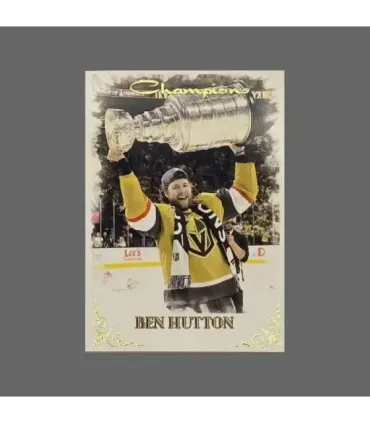 2023 Vegas Golden Knights Champions #VEG17 Ben Hutton   | AMPIR Trading Cards