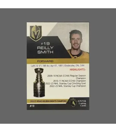 2023 Vegas Golden Knights Champions #VEG19 Reilly Smith   | AMPIR Trading Cards