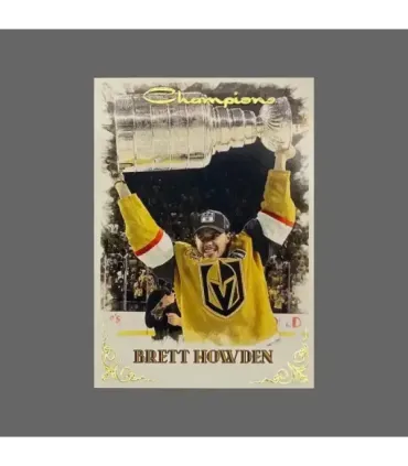 2023 Vegas Golden Knights Champions #VEG21 Brett Howden   | AMPIR Trading Cards