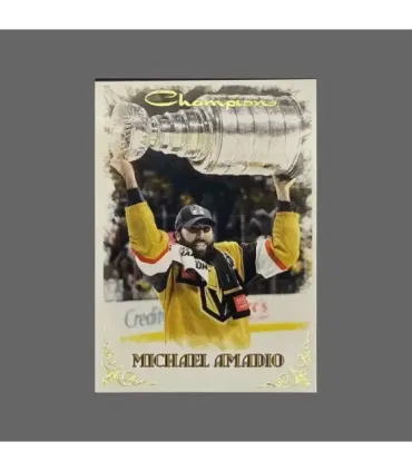 2023 Vegas Golden Knights Champions #VEG22 Michael Amadio   | AMPIR Trading Cards