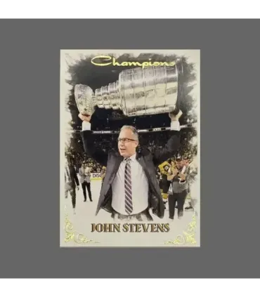 2023 Vegas Golden Knights Champions #VEG29 John Stevens   | AMPIR Trading Cards