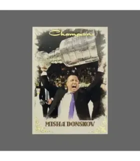 2023 Vegas Golden Knights Champions #VEG30 Misha Donskov   | AMPIR Trading Cards