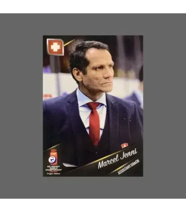 2024 IIHF World Championship #SUI28 Marcel Jenni (Team Switzerland)  | AMPIR Trading Cards