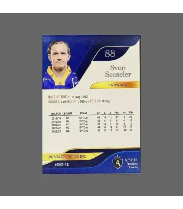 2023/24 AMPIR EVZ #EVZ-16 Sven Senteler   | AMPIR Trading Cards