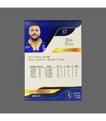2023/24 AMPIR EVZ #EVZ-21 Elia Riva   | AMPIR Trading Cards