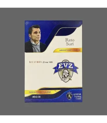 2023/24 AMPIR EVZ #EVZ-30 Reto Suri   | AMPIR Trading Cards