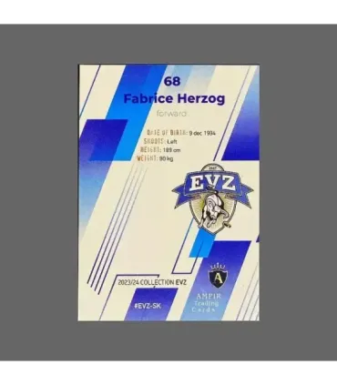 2023/24 AMPIR EVZ #EVZ-SK Fabrice Herzog   | AMPIR Trading Cards