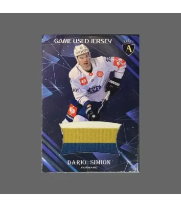 2024/25 AMPIR Jersey Hockey #JER10 Dario Simion (EV Zug)  | AMPIR Trading Cards