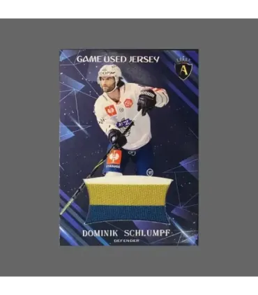 2024/25 AMPIR Jersey Hockey #JER12 Dominik Schlumpf (EV Zug)  | AMPIR Trading Cards