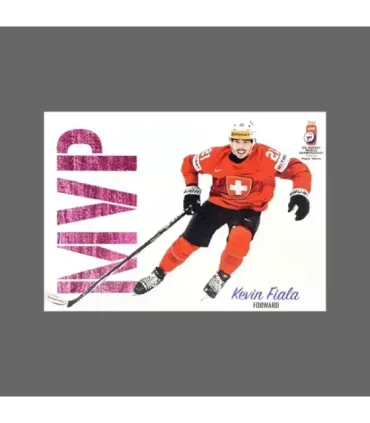 2024 IIHF World Championship #SUIP06 Kevin Fiala (Team Switzerland) MVP | AMPIR Trading Cards