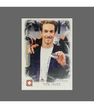 2024 IIHF World Championship #SUIP07 Ken Jager (Team Switzerland) First Game | AMPIR Trading Cards