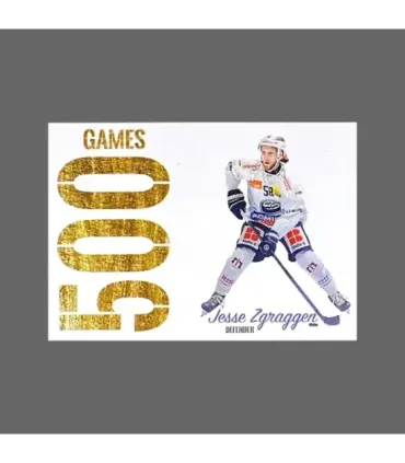 2024/25 AMPIR Ambrì-Piotta #HCAP35 Jesse Zgraggen  500 games | AMPIR Trading Cards