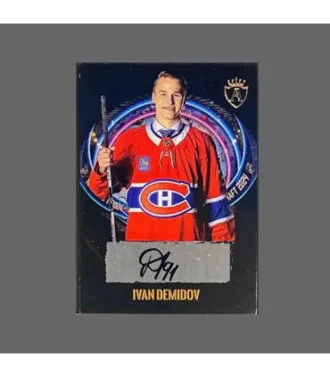 2024/25 AMPIR NHL Draft #ND01 Ivan Demidov (Montreal Canadiens) autograph 2/15 | AMPIR Trading Cards