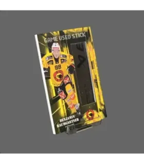 2024/25 AMPIR Game Used Stick #NLS42-1 Benjamin Baumgartner (SC Bern)  | AMPIR Trading Cards