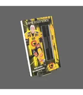 2024/25 AMPIR Game Used Stick #NLS42-2 Benjamin Baumgartner (SC Bern)  | AMPIR Trading Cards