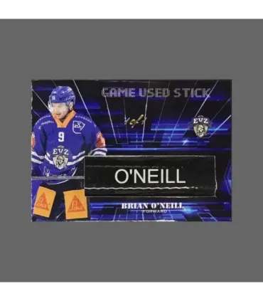 2023/24 AMPIR Game Used Stick #NLS28-3 Brian O’Neill (EV Zug) 1 of 1 | AMPIR Trading Cards