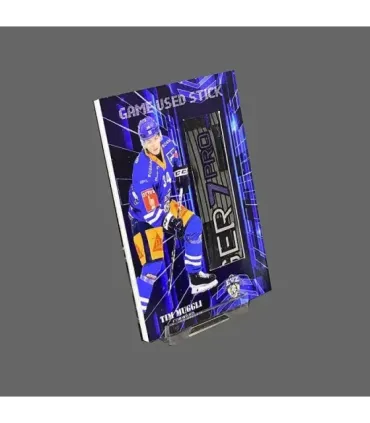 2023/24 AMPIR Game Used Stick #NLS34-1 Tim Muggli (EV Zug)  | AMPIR Trading Cards