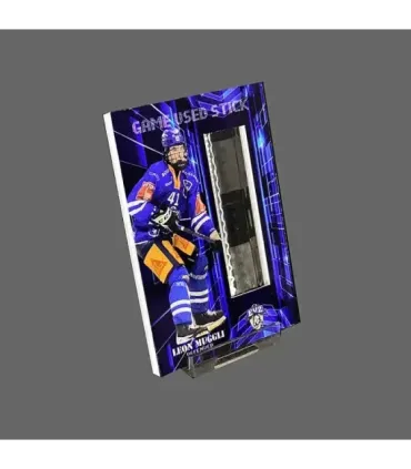 2023/24 AMPIR Game Used Stick #NLS36-2 Leon Muggli (EV Zug)  | AMPIR Trading Cards