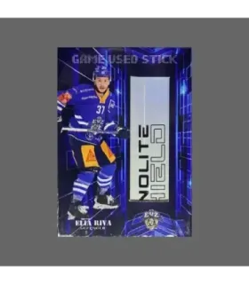 2023/24 AMPIR Game Used Stick #NLS37-1 Elia Riva (EV Zug)  | AMPIR Trading Cards