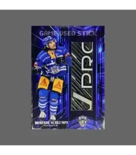 2023/24 AMPIR Game Used Stick #NLS38-1 Dominik Schlumpf (EV Zug)  | AMPIR Trading Cards