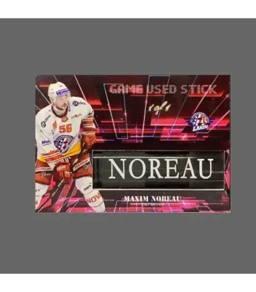 2022/23 AMPIR Game Used Stick #NLS04-3 Maxim Noreau (SCRJ Lakers) 1 of 1 | AMPIR Trading Cards