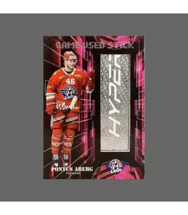 2022/23 AMPIR Game Used Stick #NLS05-1 Pontus Aberg (SCRJ Lakers)  | AMPIR Trading Cards