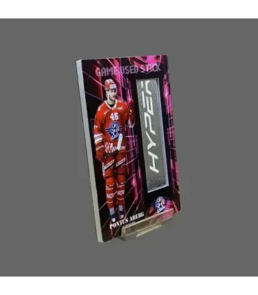 2022/23 AMPIR Game Used Stick #NLS05-1 Pontus Aberg (SCRJ Lakers)  | AMPIR Trading Cards