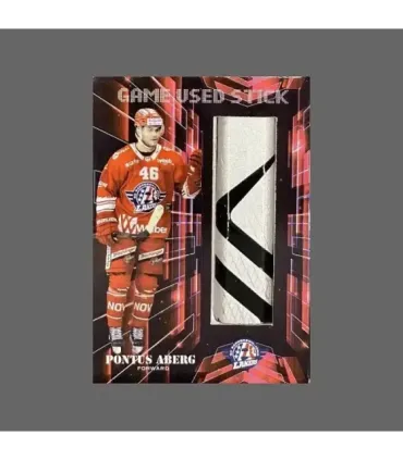 2022/23 AMPIR Game Used Stick #NLS05-2 Pontus Aberg (SCRJ Lakers)  | AMPIR Trading Cards