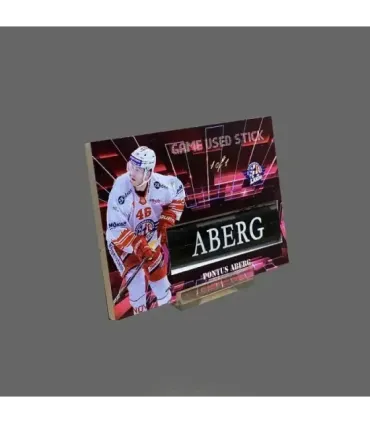 2022/23 AMPIR Game Used Stick #NLS05-3 Pontus Aberg (SCRJ Lakers) 1 of 1 | AMPIR Trading Cards