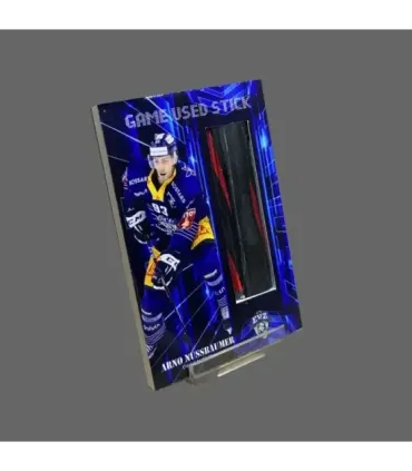 2022/23 AMPIR Game Used Stick #NLS08-2 Arno Nussbaumer (EV Zug)  | AMPIR Trading Cards