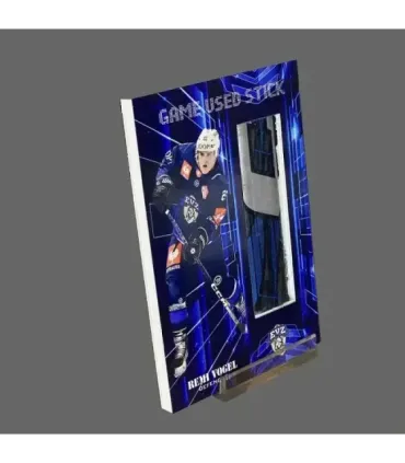 2022/23 AMPIR Game Used Stick #NLS12-2 Remi Vogel (EV Zug)  | AMPIR Trading Cards