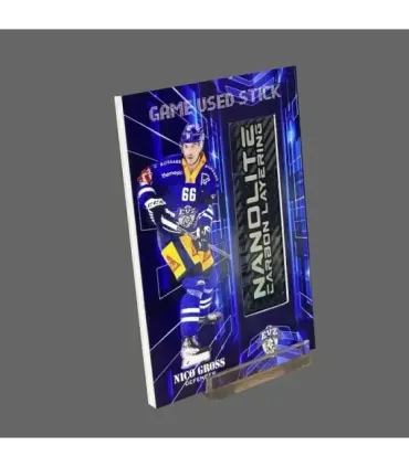 2022/23 AMPIR Game Used Stick #NLS14-1 Nico Gross (EV Zug)  | AMPIR Trading Cards