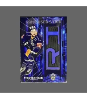 2022/23 AMPIR Game Used Stick #NLS15-1 Sven Senteler (EV Zug)  | AMPIR Trading Cards