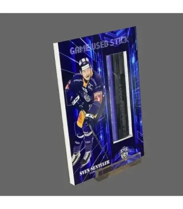 2022/23 AMPIR Game Used Stick #NLS15-2 Sven Senteler (EV Zug)  | AMPIR Trading Cards