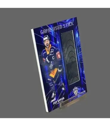 2022/23 AMPIR Game Used Stick #NLS19-1 Jan Kovar (EV Zug)  | AMPIR Trading Cards