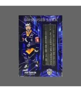2022/23 AMPIR Game Used Stick #NLS19-2 Jan Kovar (EV Zug)  | AMPIR Trading Cards