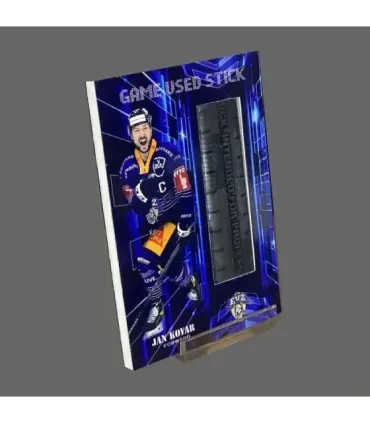 2022/23 AMPIR Game Used Stick #NLS19-2 Jan Kovar (EV Zug)  | AMPIR Trading Cards