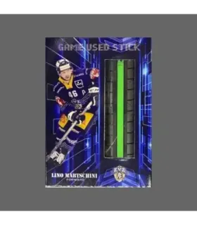 2022/23 AMPIR Game Used Stick #NLS20-2 Lino Martschini (EV Zug)  | AMPIR Trading Cards
