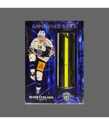 2022/23 AMPIR Game Used Stick #NLS22-2 Peter Cehlarik (EV Zug)  | AMPIR Trading Cards